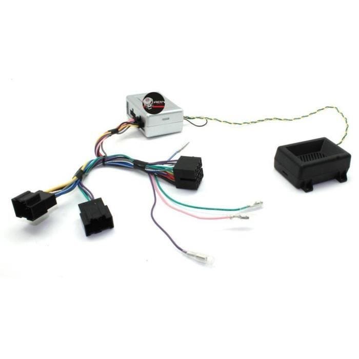 Interface Commande au volant CV4J compatible avec Chevrolet ap07 Radars recul JVC