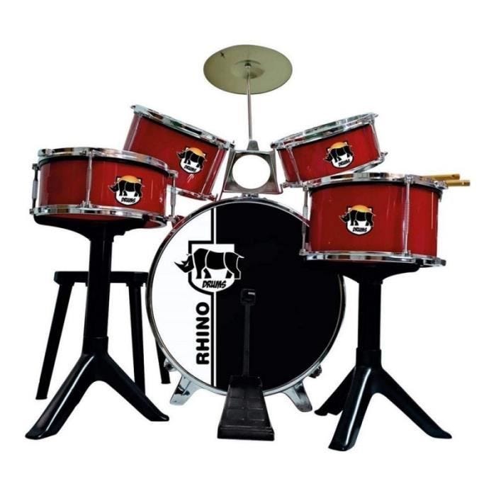 CLAUDIO REIG -BATERIA Golden Red Drums, Multicolore () - 717