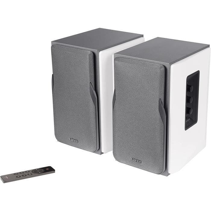 Enceintes Actives Bluetooth - Edifier - R1380DB - 42W RMS - Design intemporel - Cabinet en bois