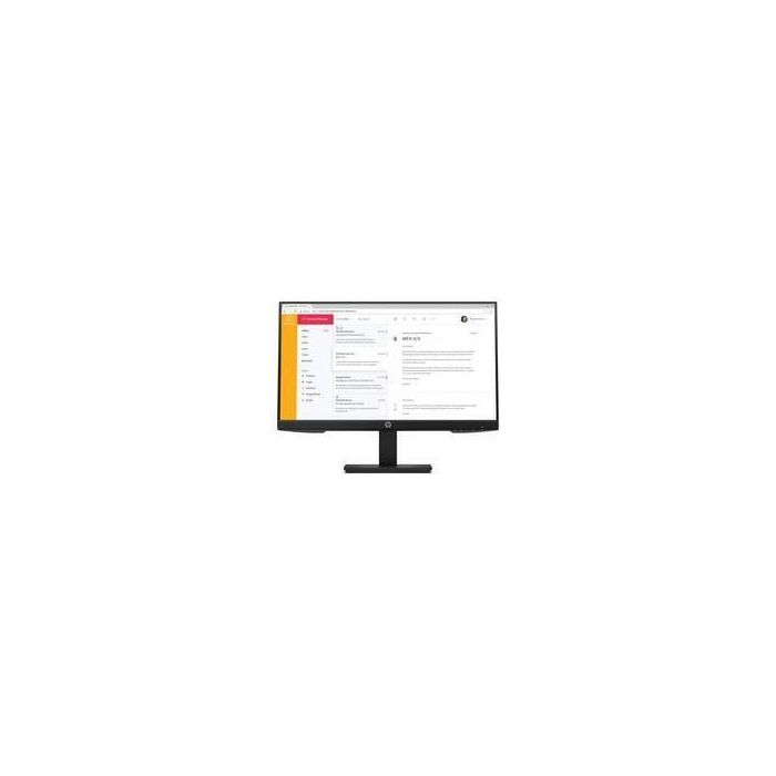 HP P24H FHD 23.8IN IPS VGA/HDMI/D - 60.5cm [23.8&quot ] Full HD 1920 x 1080 IPS, 16:9, 250cd/m², 14ms, 178°/178°, 1000:1 - 7VH44AA