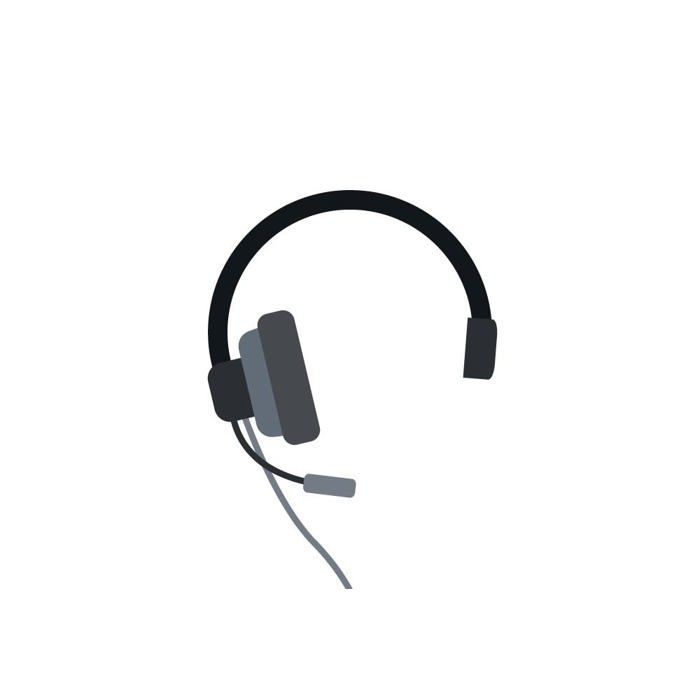 EPOS I SENNHEISER ADAPT 130 USB-C II - Casque - intra-auriculaire - filaire - USB-C - noir - optimisé pour UCMicro-casque USB-C