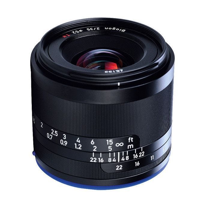 Zeiss objectif loxia 35mm f/2 compatible avec sony fe