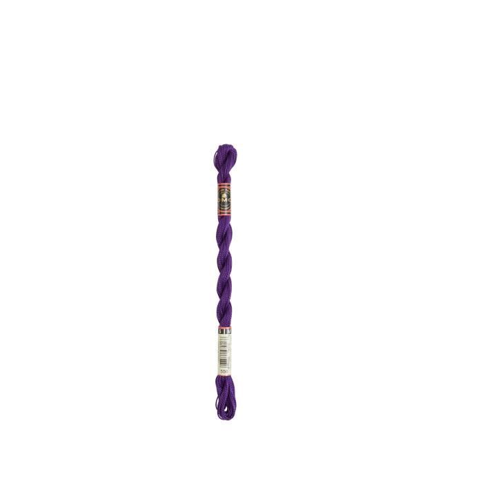 Fil DMC Coton Perlé Médium N5 Col. 550 Violet