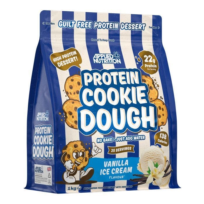 Préparation protéinée Applied Nutrition - Protein Cookie Dough - Vanilla Ice Cream 1000g