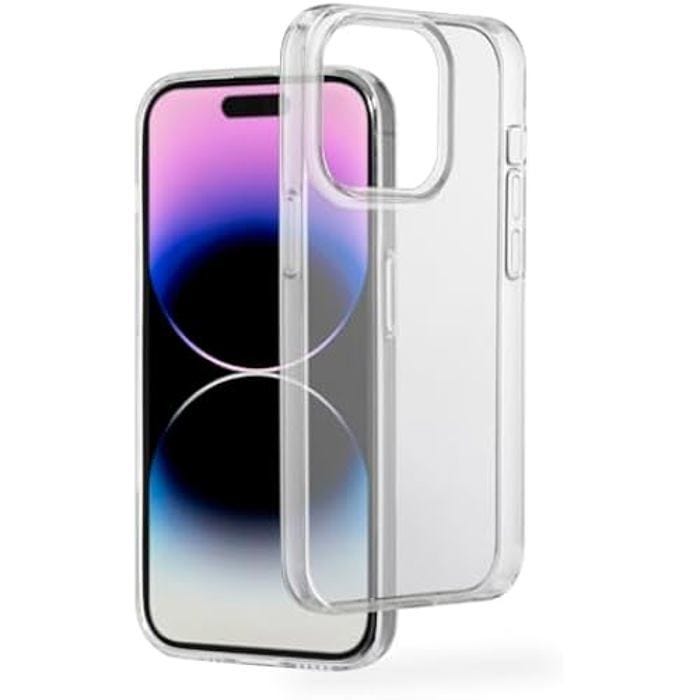 Coque de protection - HAMA - iPhone 14 Pro - Anti-jaunissement - Antidérapante - Transparent