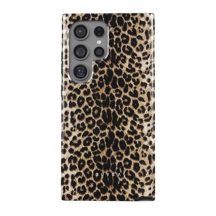 Coque pour Galaxy S24 Ultra Tough Antichocs Modèle Player Burga Léopard