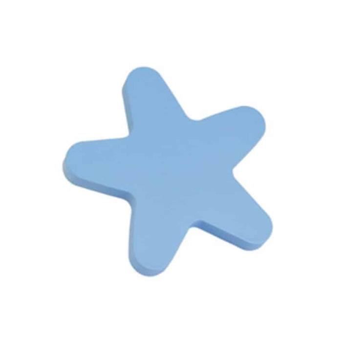 Boutons pour meubles - HardwarExchange - 67mm - Bois laqué - Bleu céleste - Lot de 12