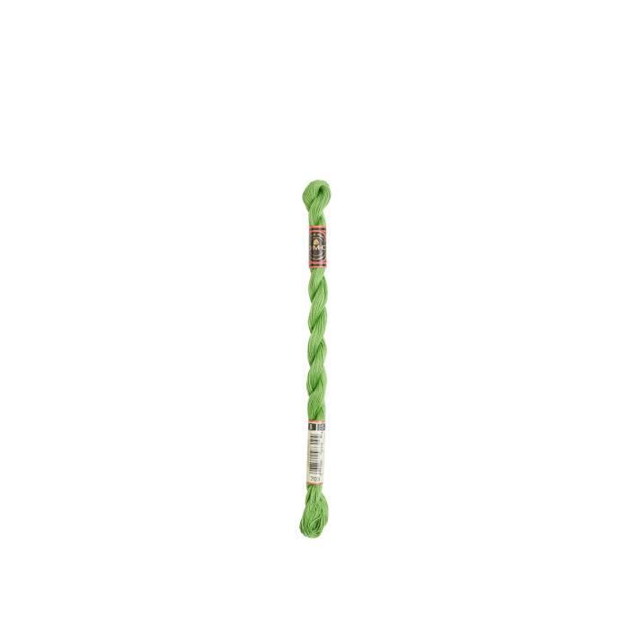Fil - DMC - Coton Perlé Small N8 - Couleur 703 - 100% coton - 25 mètres