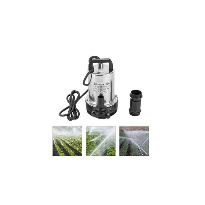 Pompe À Eau De 12V Et 160W, Dispositif De Vidange Pour Puits Fosses Septiques, Nettoyage De Bassin