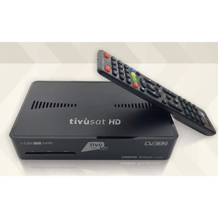 DECODEUR DIGITAL SATELLITE TIVUSAT I-CAN S490 HD