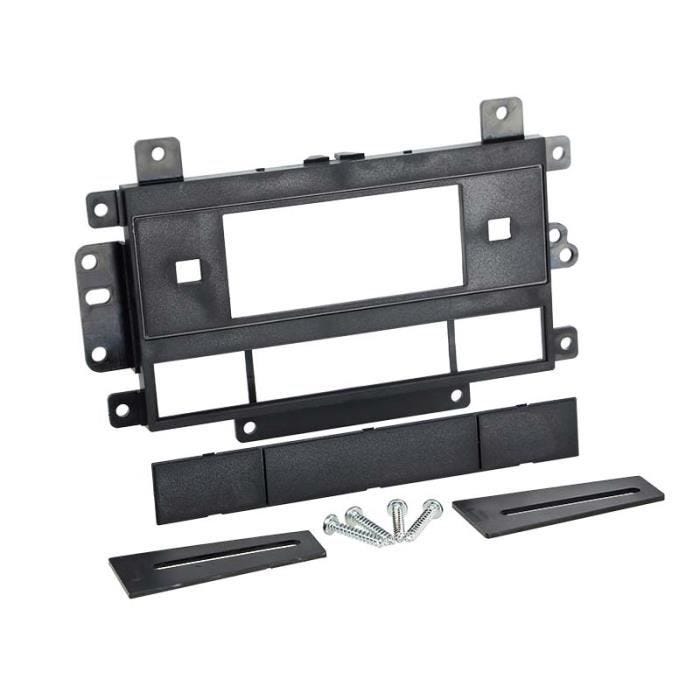 Adaptateur de façade 1-DIN - ACV - GM Hummer / Chevrolet / Cadillac - Noir - Universel - Voiture
