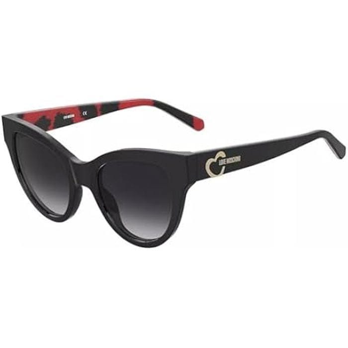 Lunettes de soleil - LOVE MOSCHINO - Mol053/s UYY/9O - Noir - Rouge - Classique - Gris - Tendance - Mixte