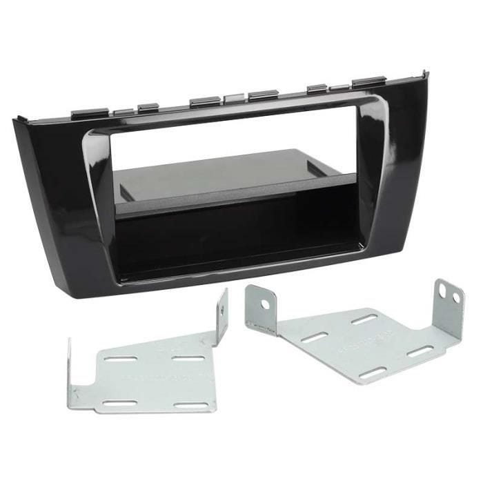 Adaptateur de façade 2-DIN - Mitsubishi - Spacestar - Noir - Vide poche - 2013>