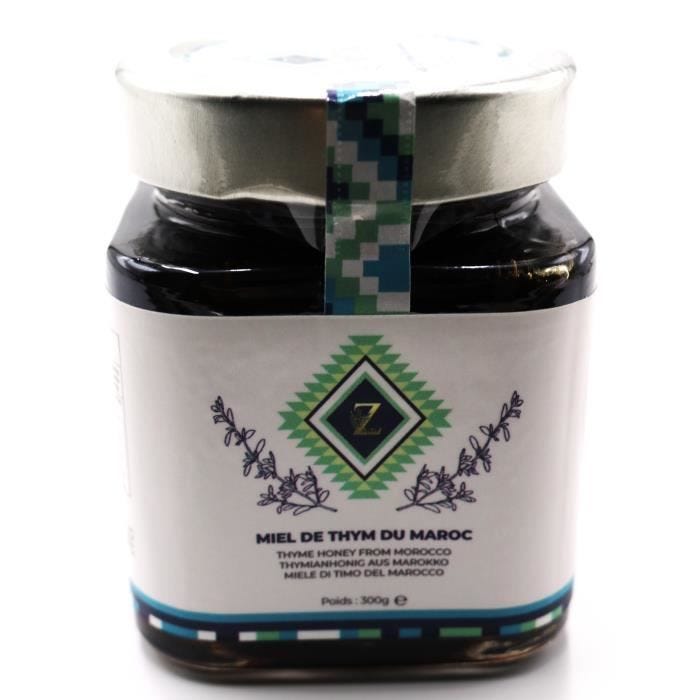 Miel de thym du Maroc 100% Pur, Pot de 300g Importer directement depuis le haut atlas.