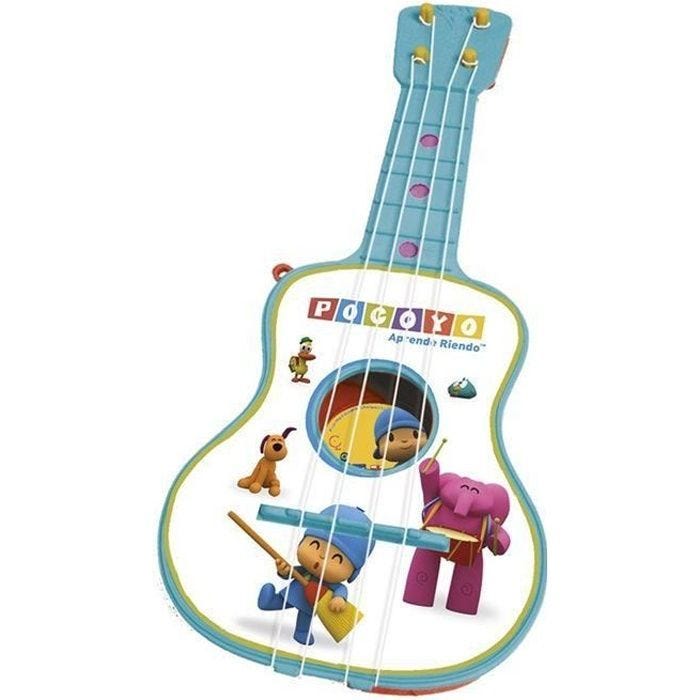 Guitarra 4 cuerdas en estuche pocoyo