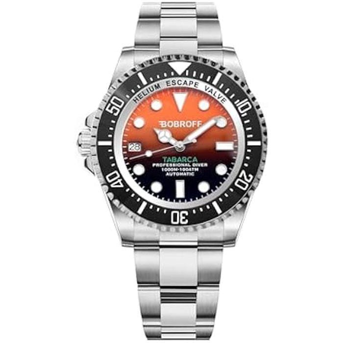 Montre de Fitness - Bobroff - S0375342 - Acier inoxydable - Automatique - Verre saphir