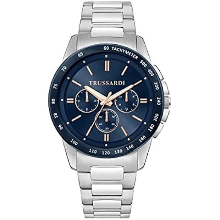 Montre - TRUSSARDI - T-Hawk - Multifonction - 44mm - Acier - Étanchéité 5 ATM