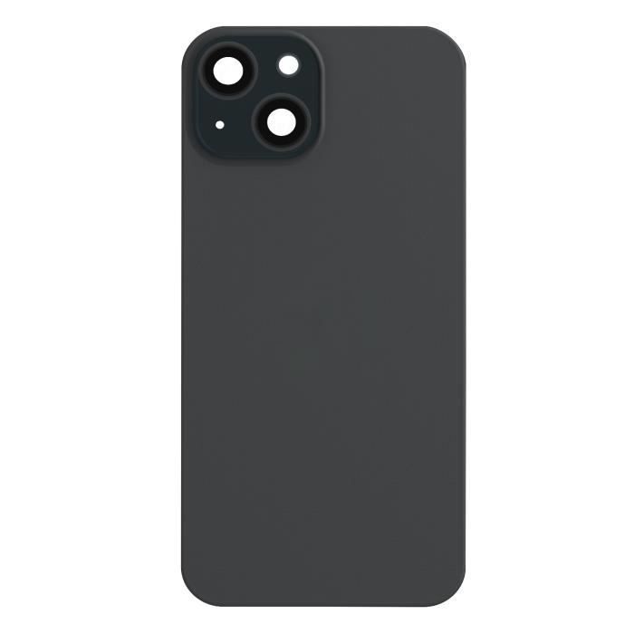 Vitre arrière Complète pour iPhone 15 Plus - AVIZAR - Noir - Remplacement de la coque arrière - MagSafe intégré