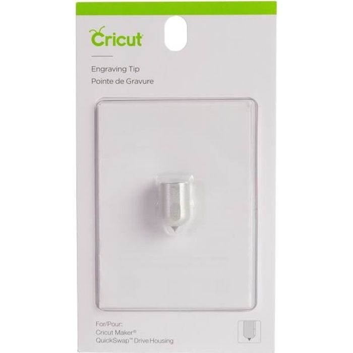 Cricut - Pointe de gravure pour boitier - Mixte - Blanc - A partir de 3 ans - Adulte