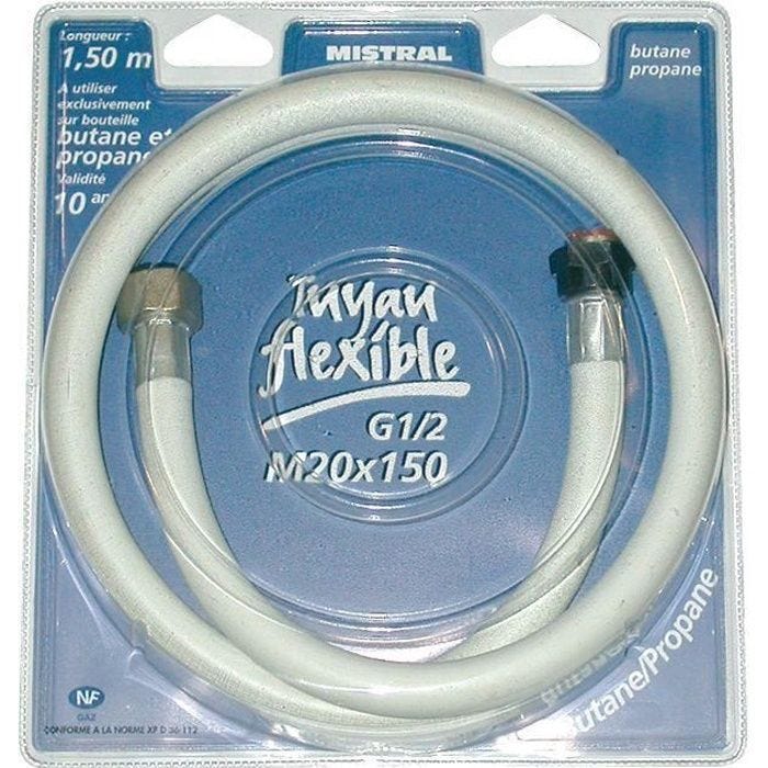 FLEXIBLE GAZ BUTANE 10ANS 2M