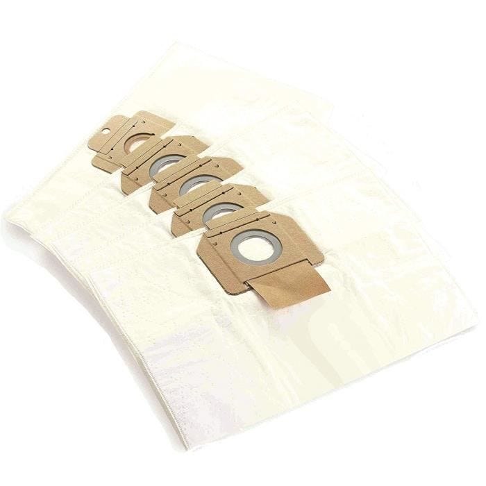 LOT 5 SACS SYNTHÉTIQUE POUR ASPIRATEUR ATTIX 30 NILFISK 302004000