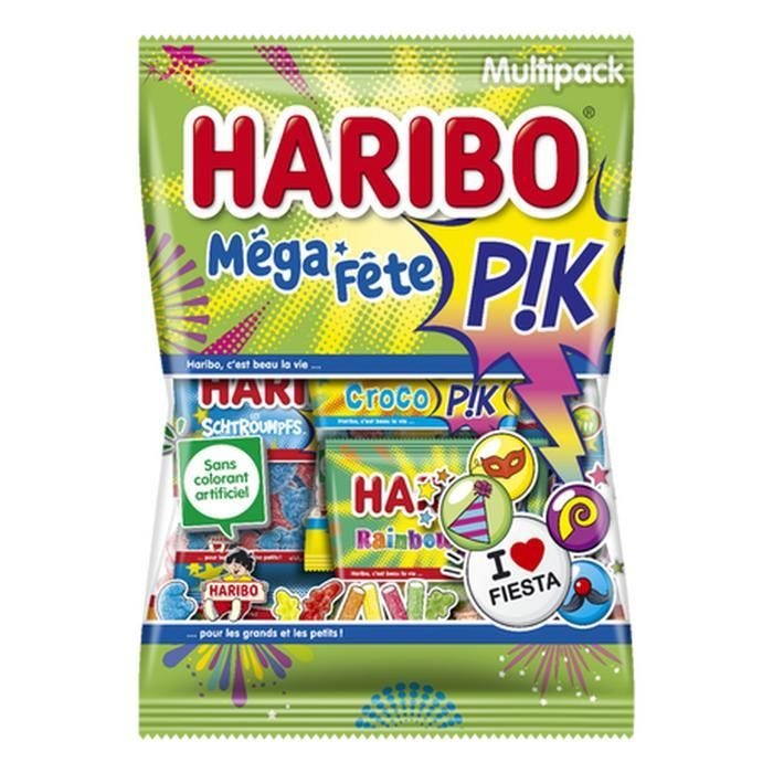 Mega Fêtes Pik 320gr Haribo x24