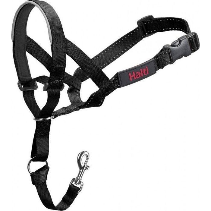 Collier anti-traction - HALTI - Taille 0 - Nylon - Marron - Chien