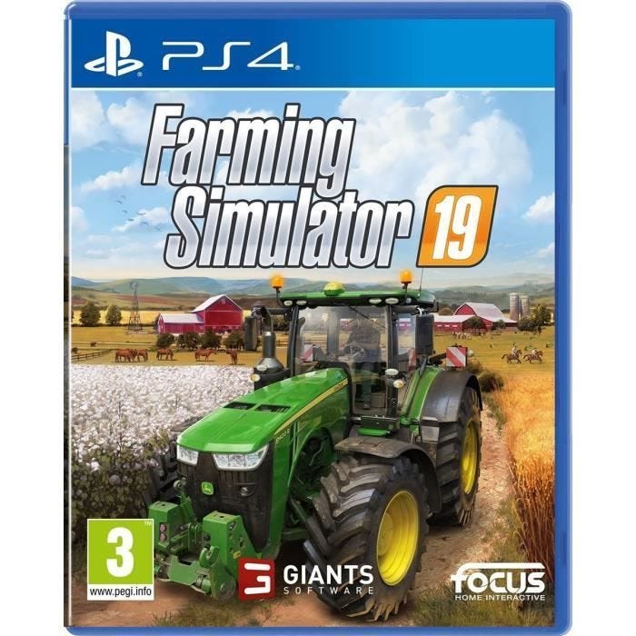 Farming simulator 19 jeu PS4