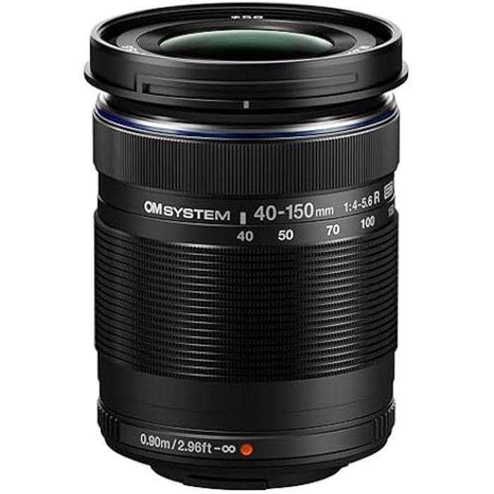 OM SYSTEM M.Zuiko Objectif Digital Ed 40-150mm F4-5.6, Zoom téléphoto, Compatible Tout Appareil Micro 4/3 (modèles Olympus Om-D &