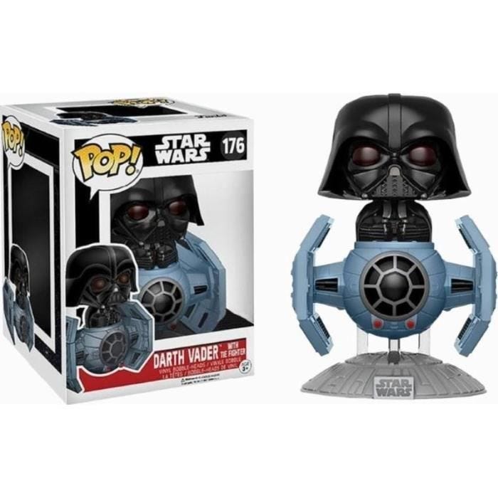 Figurine Funko Pop! Star Wars Ep.7 - Dark Vador dans Tie Fighter - 15 cm