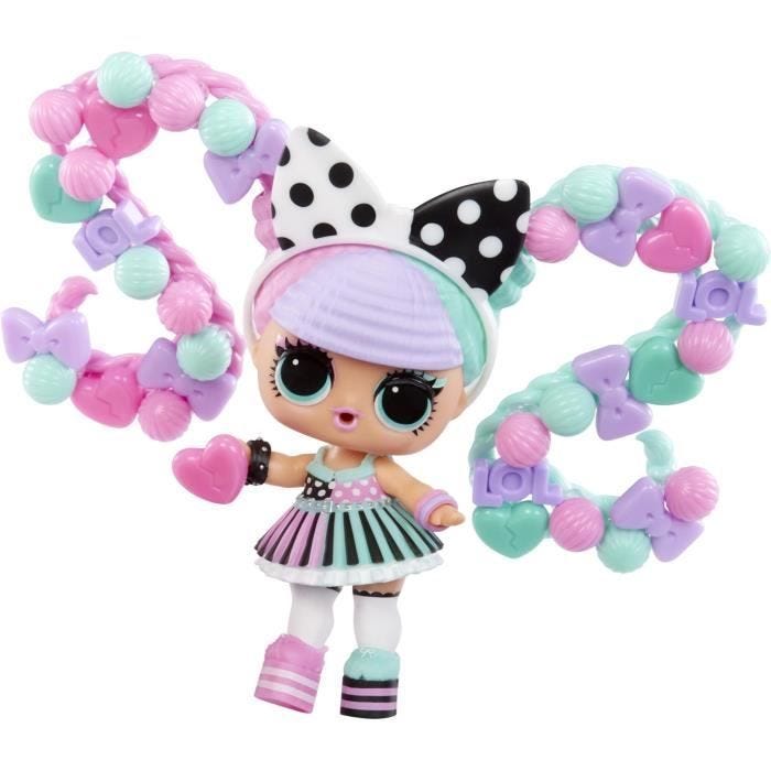 L.O.L. Surprise - Hair breads - Coiffures avec perles - Poupée de 7,5cm - Dès 4ans