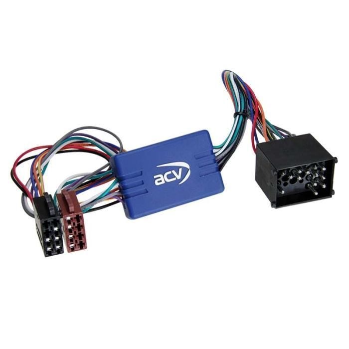 Adaptateur audio amplifié - ACV - BMW/Land Rover/Rover - Universel - Noir - Voiture