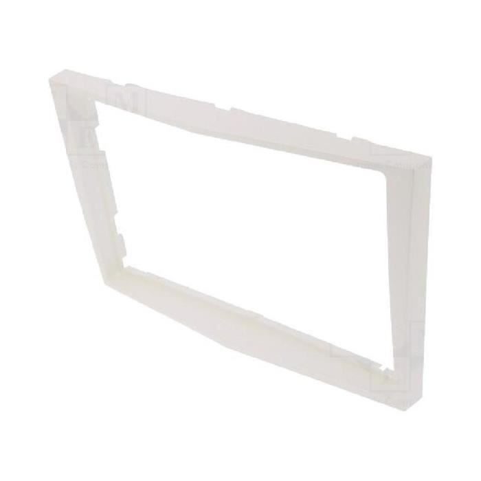Facade autoradio 2DIN - ADNAUTO - FA152.1F - Compatible Opel Astra, Vivaro, Zafira - Blanc perle