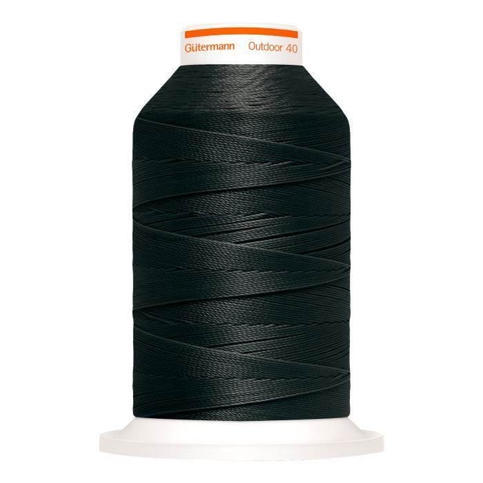 Fil à coudre - GUTERMANN - Outdoor - 400m - Noir - Résistant aux intempéries