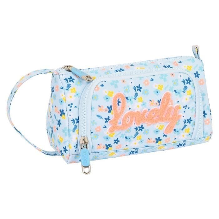 Trousse Scolaire - SAFTA - Lovely Bleu - 32 pièces - Matériaux recyclés - Mixte