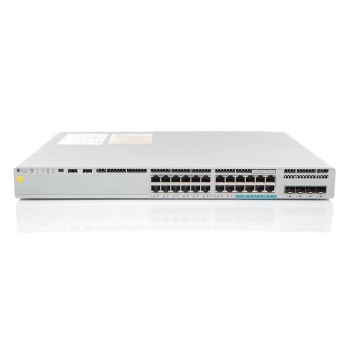 cisco - networking: low end swit c9200l 24-p 8xmgig 16x1g 4x10g poe+ network essentials