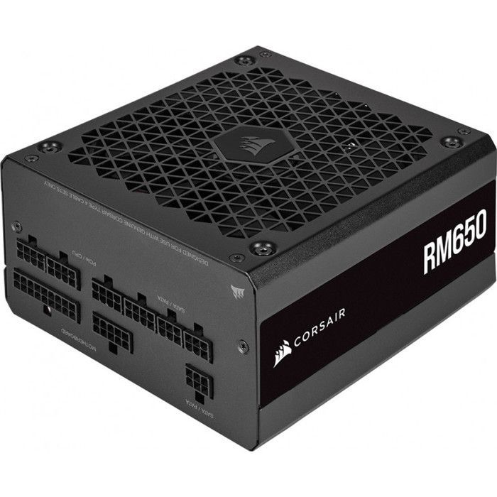 Bloc d'alimentation - CORSAIR - Alimentation RM650 - 650W - 80 PLUS GOLD - Modulaire - Noir