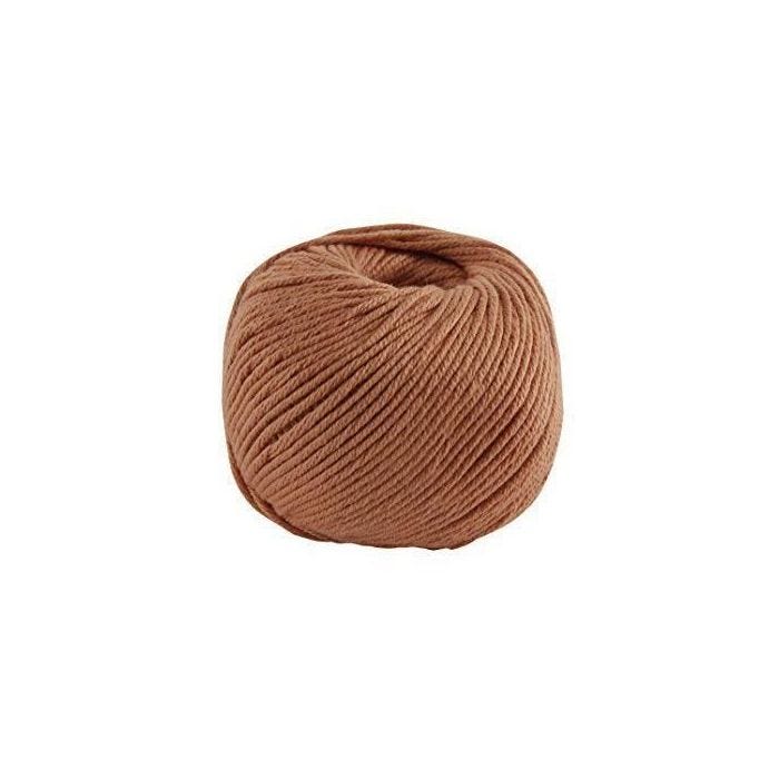 DMC fil Natura, 100% coton, couleur 310Marron, Taille M