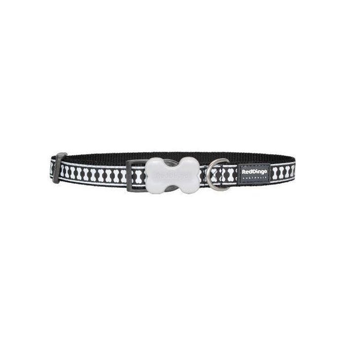 Collier réfléchissant - Red Dingo - Noir - 20-32 cm - Pour chien - Taille moyenne