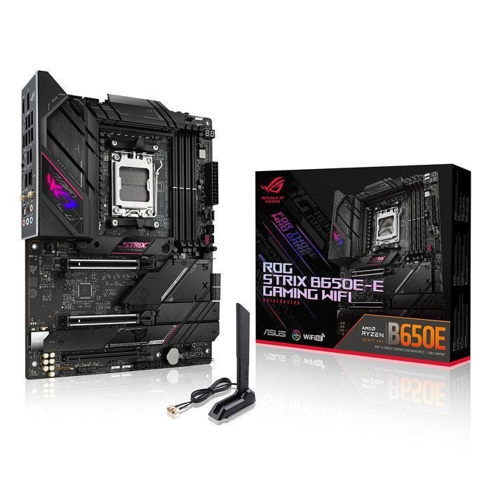 Carte Mère - ASUS - ROG STRIX B650E-E GAMING WIFI - Wi-Fi 6E - DDR5 - PCIe 5.0