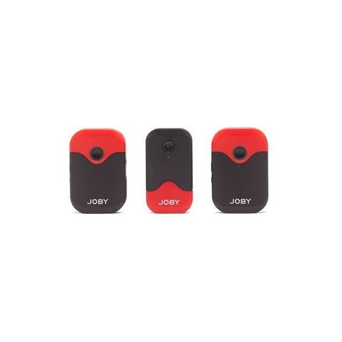 Microphone - Joby - Wavo Air - Noir et Rouge - Système audio sans fil - Modèle JB01737