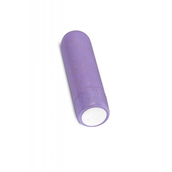 Stimulateur clitoridien - Eco Bullet - Violet - Rechargeable - Biodégradable - 10 Vibrations puissantes