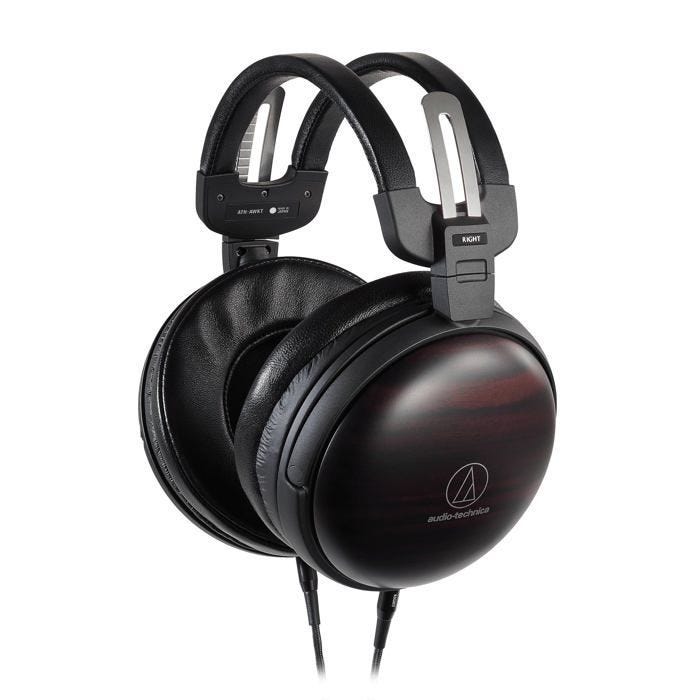 Casque d écoute circum aural Audio Technica ATH AWKT f Marron