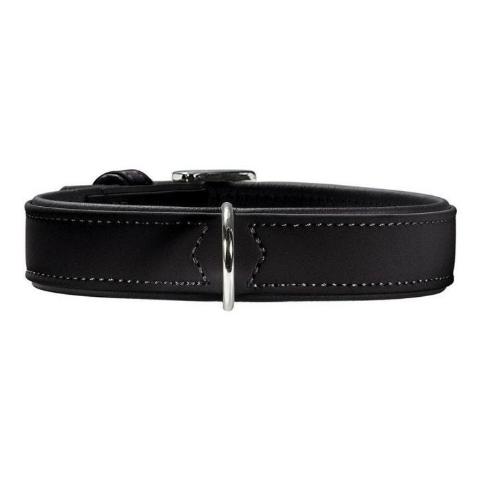 Collier Hunter - 47549 - Collier de chien Softie de la couleur noire