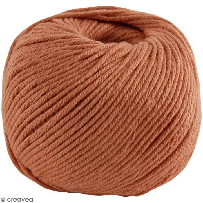 Fil DMC Natura Medium - Orange Blush N° 310