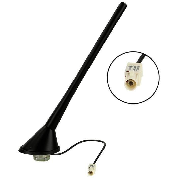 Antenne de toit - ACV - 15-7677865 - DAB/DAB+ - Longueur 200 mm - Inclinaison 60°