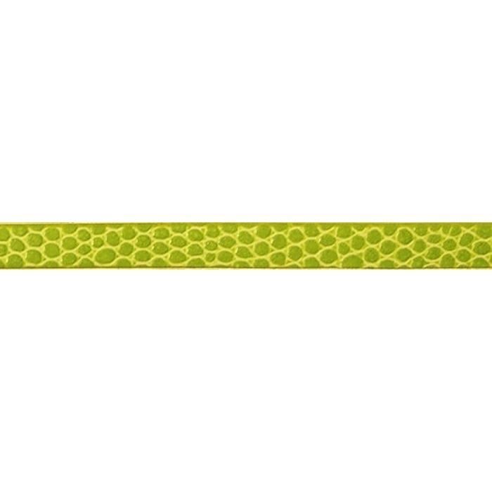 Bracelet - MÉGACRÉA - Style croco - Vert - 6 mm - Réglable