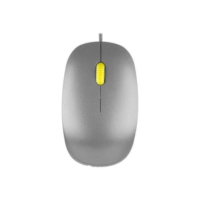 NGS Souris - Filaire Optique USB Gris