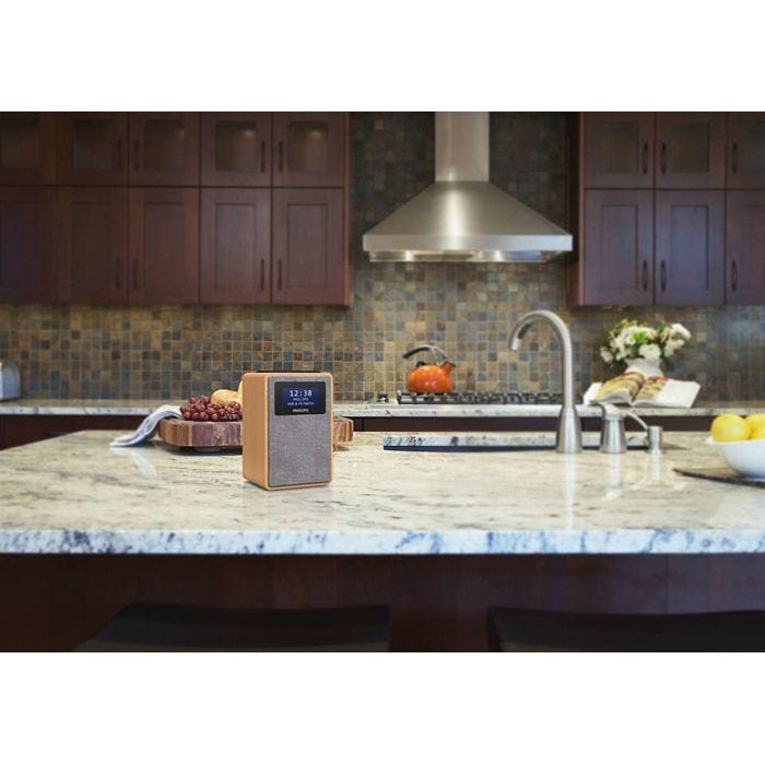 Radio portable - PHILIPS - TAR500510 - Tuner FM - Réveil - Stéréo