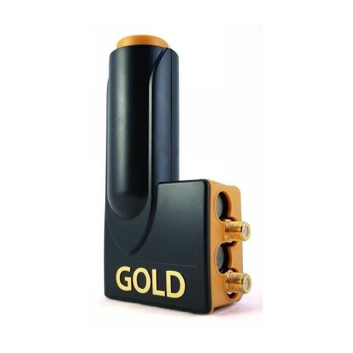 LNB TWIN MICRO GOLD EDITION 0,1 DB FULL HD